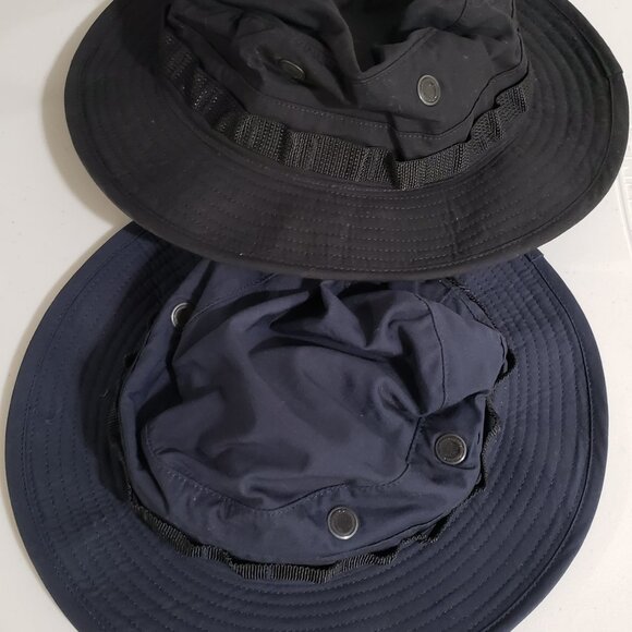 2 Buni Hat Military Outdoor Hat - BLACK and BLUE - Picture 9 of 12